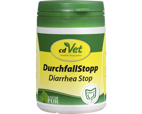 Ergänzungsfuttermittel cdVet Durchfall Stopp 50 g CdVet DurchfallStopp Dose für Tiere
