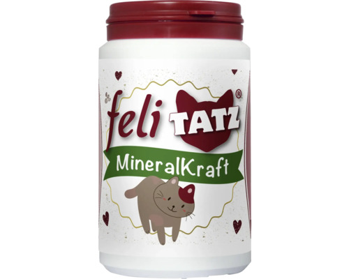Ergänzungsfuttermittel feliTATZ Vitamin Basis 60 g Feli Tatz MineralKraft Ergänzungsfuttermittel für Katzen