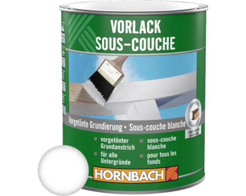 HORNBACH Vorstreichfarbe weiß 375 ml HORNBACH Vorstreichfarbe weiß 375 ml