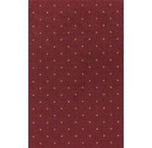 Roter Teppich mit Punktmuster