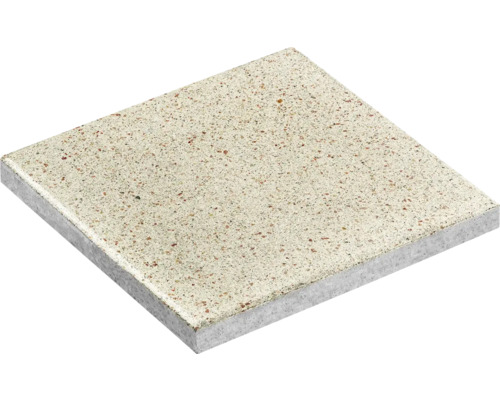 Beton Terrassenplatte iStone Brilliant karamel-beige 40x40x4cm Quadratische Terrassenplatte aus Stein