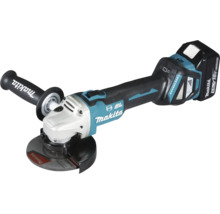 Makita Akku Winkelschleifer mit Akku und Zusatzhandgriff