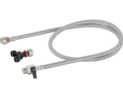 Anschlussschlauch mit Eckventil und T-Stück