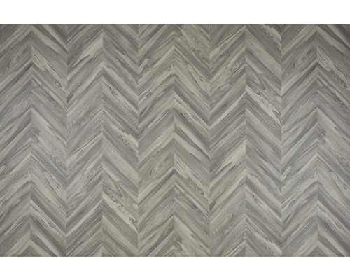 PVC-Boden Giant Fischgrät 591 grau 8x24 cm 400 cm breit (Meterware) Parkettboden mit Fischgrätmuster