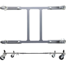 Pflanzenroller Wagner Sun City Stahl Ø 23 cm TK 100 kg grau