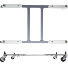 Pflanzenroller Wagner Sun City Stahl Ø 23 cm TK 100 kg grau