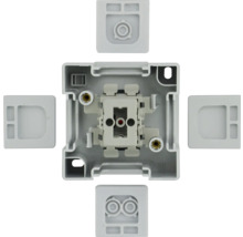 Feuchtraum Kontroll-Ausschalter e2 mit LED Kontrolllampe aufputz, IP44, grau-thumb-2 Feuchtraum Kontroll-Ausschalter e2 mit LED Kontrolllampe aufputz, IP44, grau-thumb-2