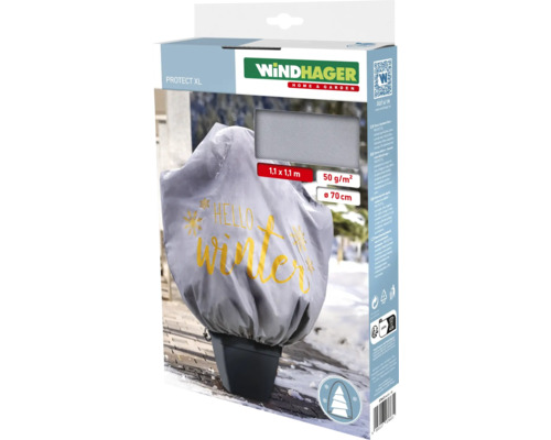 Winter-Dekohaube Windhager PROTECT XXL Hello Winter Winter-Dekohaube Windhager PROTECT XXL Hello Winter