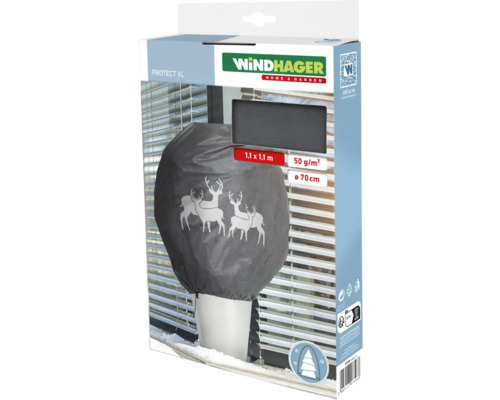 Winter-Dekohaube Windhager PROTECT XL Hirsch Winter-Dekohaube Windhager PROTECT XL Hirsch