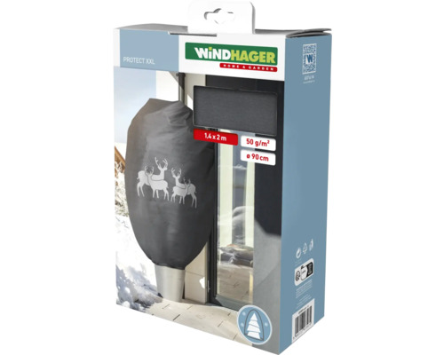 Winter-Dekohaube Windhager PROTECT XXL Hirsch Winter-Dekohaube Windhager PROTECT XXL Hirsch