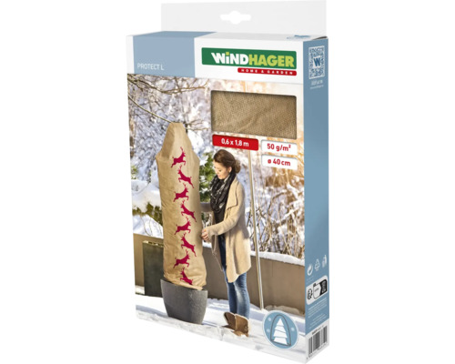 Winter-Dekohaube Windhager PROTECT L Hirsch Winter-Dekohaube Windhager PROTECT L Hirsch