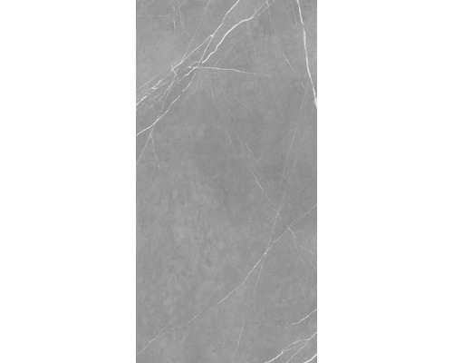 Graue Fliese mit Marmorierung