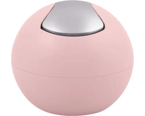Schwingdeckeleimer Spirella Bowl matt Rosa 1 Liter Schwingdeckeleimer Spirella Bowl matt Rosa 1 Liter
