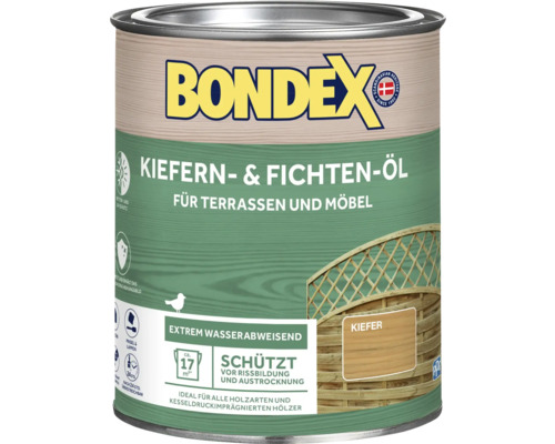 Holzöl Bondex Kiefern- und Fichten-Öl 750 ml