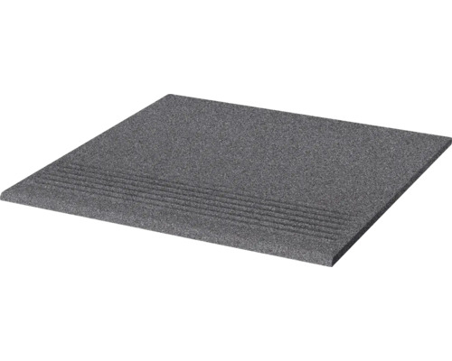 Granitstufe mit Trittsicherheitsprofil