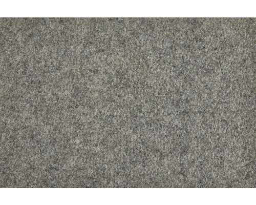 Teppichboden Nadelfilz Invita sand FB1888 400 cm breit (Meterware) Nahaufnahme eines grauen Teppichs
