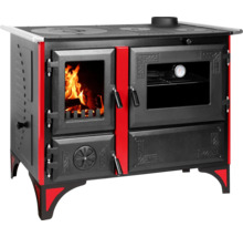 Küchenofen Bruno Cook 500 bordeaux Backofen links mit Gusseisen-Kochfeld-thumb-2 Küchenofen Bruno Cook 500 bordeaux Backofen links mit Gusseisen-Kochfeld-thumb-2