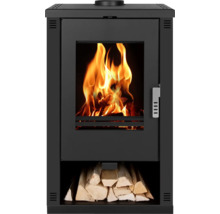 Kaminofen Bruno Novak Stahl schwarz 9 kW mit Holzfach-thumb-0 Kaminofen Bruno Novak Stahl schwarz 9 kW mit Holzfach-thumb-0
