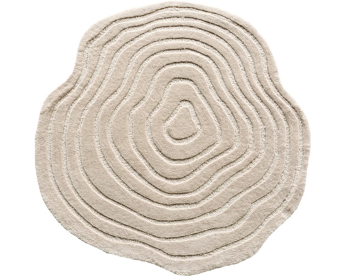 Teppich Ovum hellbraun 120x120 cm Teppich Ovum hellbraun 120x120 cm