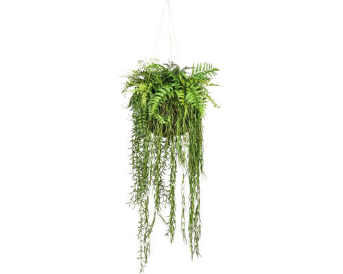 Kunstpflanze Dekokugel 40x120 cm grün
