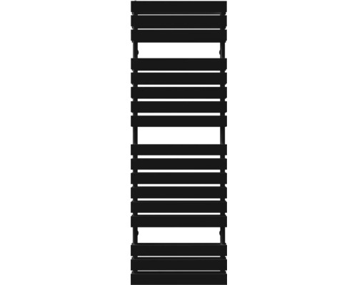 Designheizkörper Rotheigner Stripe 1780x500 mm schwarz mit Mittelanschluss