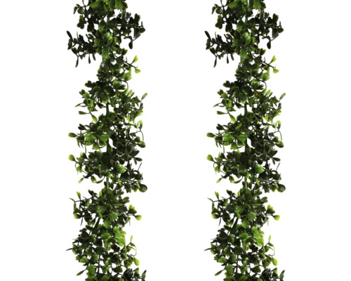 Kunstpflanzen-Girlande Buchs 8 cm Länge: 150 cm grün | HORNBACH AT