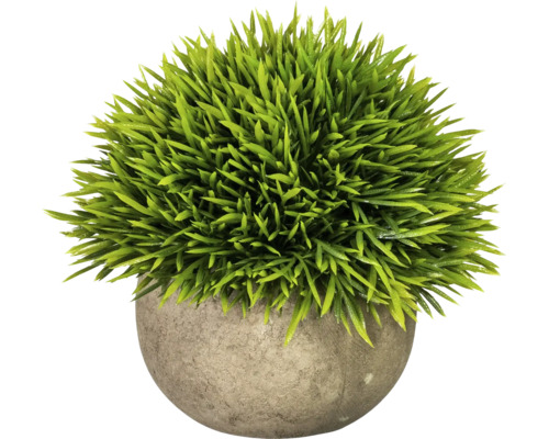 Künstliche Gras Kugel im Topf