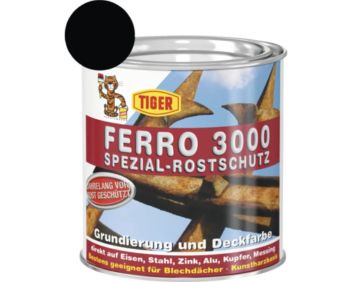 Tiger Ferro 3000 RAL 9005 tiefschwarz 375 ml