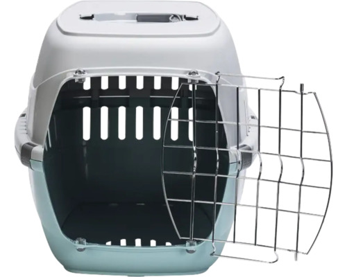 Haustiertransportbox mit Metalltür