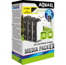 Aquael Media Pack 3 Hobby für Versa Max Mini Innenfilter