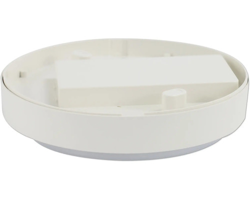 Innenansicht einer runden LED-Deckenleuchte mit Kunststoffgehäuse