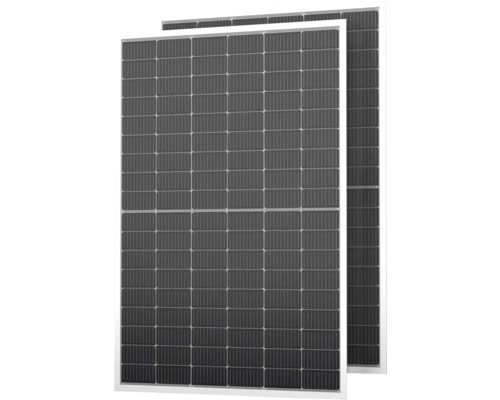 Zwei Solarmodule zur Stromerzeugung