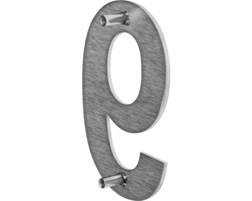 Hausnummer 9 aus Metall