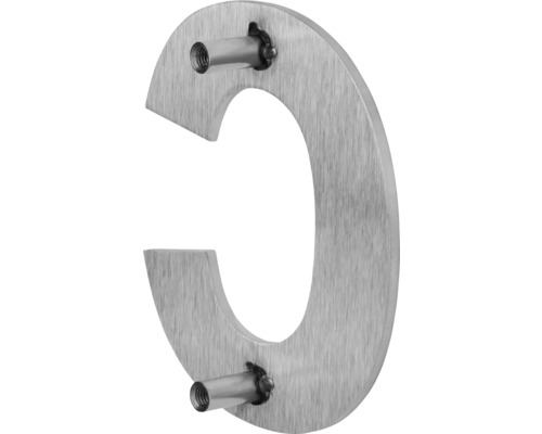 Hausnummer Buchstabe C aus Edelstahl