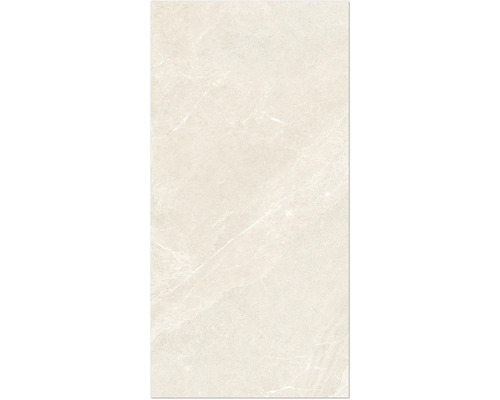 Feinsteinzeug Bodenfliese Mirava Narvik white 60x120 cm weiß matt rektifiziert