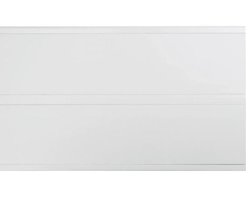 Weiße Nut- und Federverkleidung