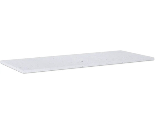 Waschtischplatte 121x46x2 cm weiß Waschtischplatte 121x46x2 cm weiß