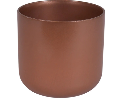 Blumentopf Keramik 13,5 x 13,5 x 12,6 cm braun