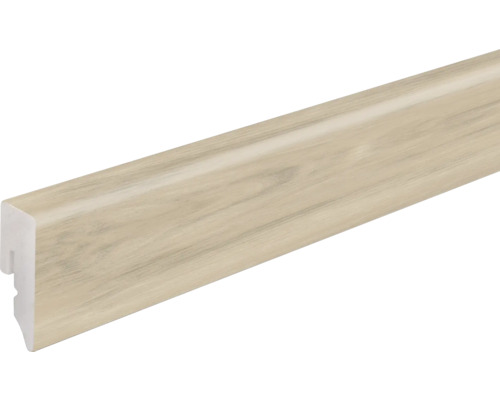 Sockelleiste PVC Eiche Beige 15x38,5x2400 mm