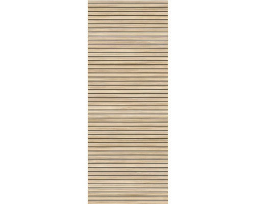 Holzpaneel mit horizontaler Lamellenstruktur