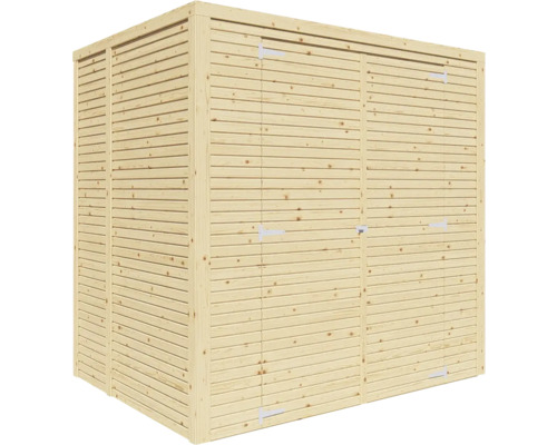 Holzgartenhaus mit Doppeltür für Gartengeräte