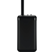 Schwarzes Funkgerät mit Antenne