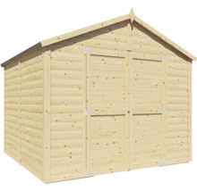 Gartenschuppen aus Holz mit Doppeltür
