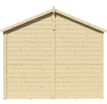 Gartenhaus aus Holz mit Satteldach