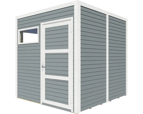 Gartenhaus aus Holz mit Fenster und Tür