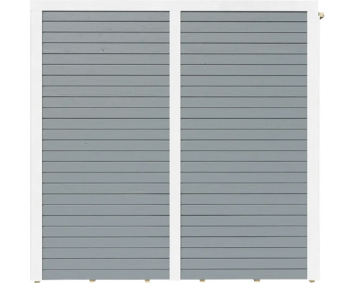 Holzelement für Sichtschutzzaun mit Rahmen