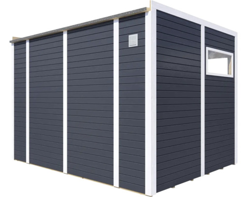 Gartenhaus mit Fenster und Belüftung