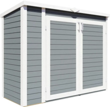 Gartenschrank aus Holz mit Doppeltür