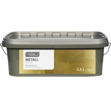 Eimer Metalleffektfarbe Gold 2,5 Liter
