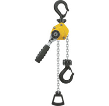 Ratschenzug mit Kette, Hebel und Haken